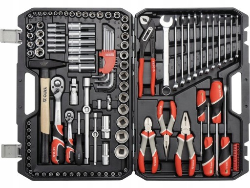 НАБІР ІНСТРУМЕНТІВ торцевих ключів майстерні інструменти 122 шт професійні