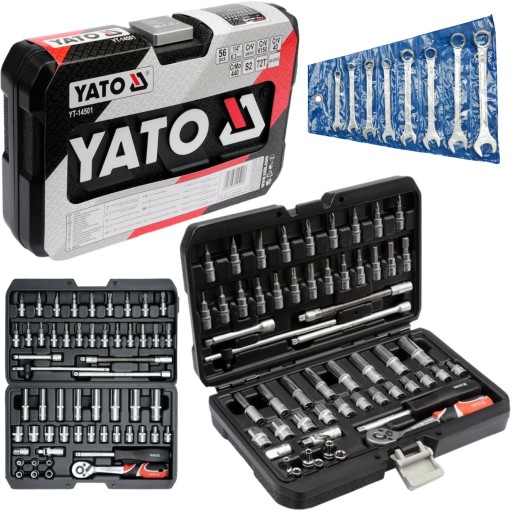 НАБІР ІНСТРУМЕНТІВ Yato YT-14501 56 el 1/4