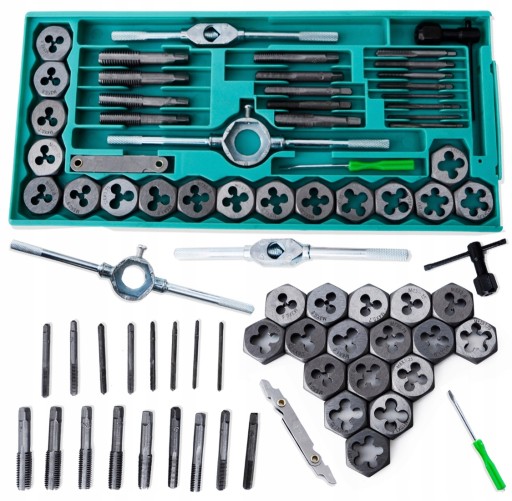 НАБОР МАТРИЦ И МЕТЧИКОВ 40 EL КАЛИБРОВКИ