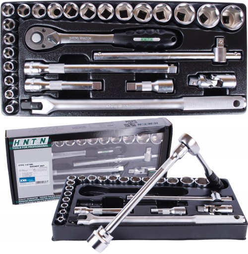 НАБОР НАСАДОК 1/2 ТРЕЩОТКА 27 шт. ХОНИТОН