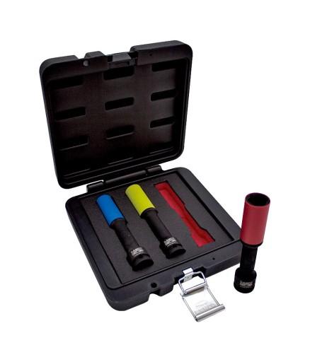 НАБОР ШЕСТИГРАННЫХ НАСАДОК 1/2 17 мм 19 мм 21 мм УДЛИНЕННЫЕ 150 мм BAHCO