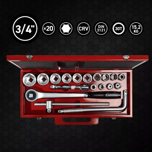 НАБОР ГОЛОВОК 3/4