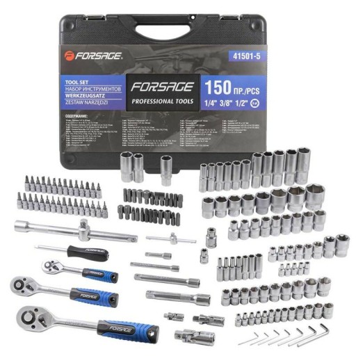 ГОЛОВКИ НАБІР ГОЛОВОК 1/4