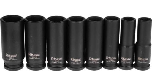 НАБІР УДАРНИХ ГОЛОВОК. ДОВГА 1/2'' 13-24 ММ 8 ЕЛЕМЕНТ