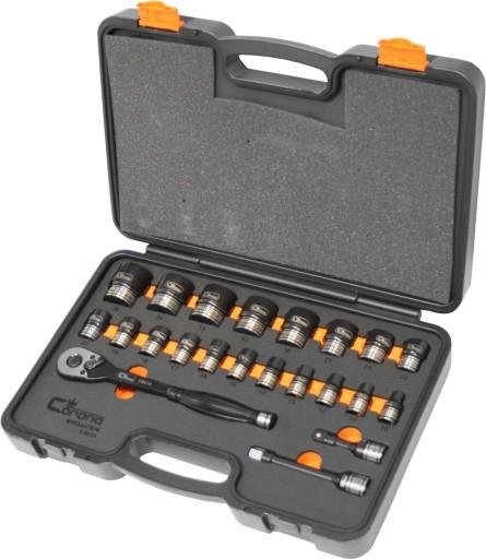 НАБОР УДАРНЫХ НАСАДОК 1/2' 10-36MM.22EL.C4034