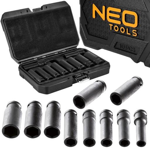НАБІР ГОЛОВОК IMPACT 10PCS 1/2 10-24MM NEO IMPACT SOCKETS