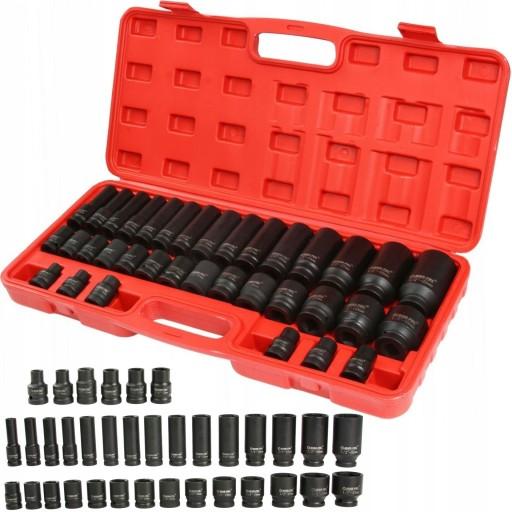 НАБОР УДАРНЫХ ГОЛОВОК 8-32 УДАРНЫХ ГОЛОВОК 1/2 IMPACT, 35 ЭЛЕМЕНТОВ, КОРПУС