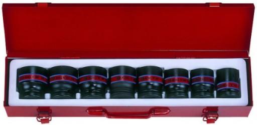 НАБОР ДЮЙМОВЫХ УДАРНЫХ ГОЛОВОК 3/4 8 шт. КОРОТКИЙ/ЛЕГКИЙ 6-точечный. 1 -1,1/2,