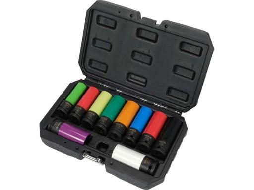 НАБОР УДАРНЫХ НАСАДОК ДЛЯ АЛЮМИНИЕВЫХ КОЛЕС 10 ШТ.