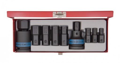 НАБОР УДАРНЫХ НАСАДОК; НАКОНЕЧНИКИ ШЕСТИГРАННЫЕ 10-32ММ, 11 ШТ.