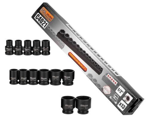 НАБОР УДАРНЫХ НАСАДОК 1/2 10-30 мм C4021 RICHMANN