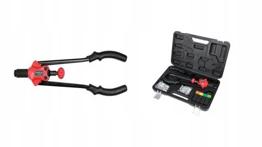 НАБОР РУЧНЫХ ЗАКЛЕПОЧНИКОВ ДЛЯ ЗАКЛЕПОЧНЫХ БЛОКОВ М4-М8 46 шт.