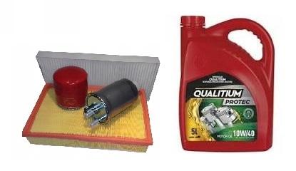 КОМПЛЕКТ МАСЛА + 4 ФИЛЬТРА FORD FOCUS MK1 1.8 DI TDDI