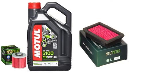 КОМПЛЕКТ ФИЛЬТРОВ MOTUL OIL 10W40 YAMAHA MT-03 06-12