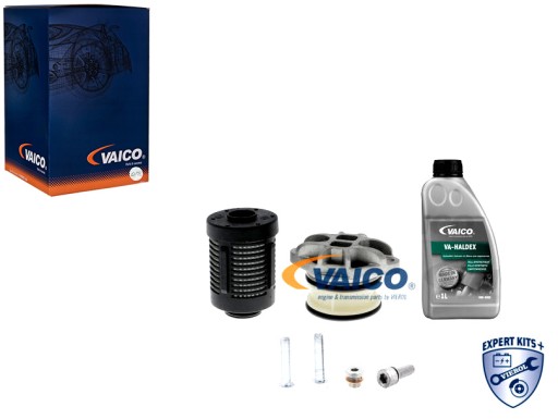 V10-5600 - МАСЛЯНИЙ КОМПЛЕКТ 1Л МАСЛО + ФІЛЬТР + USZCZ + БОЛТИ AUDI VW VAICO