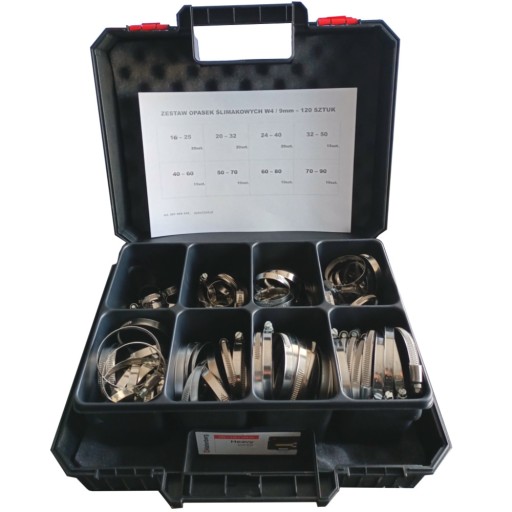 НАБІР ГВИНТОВ W4 / 9 мм 120 ШТ