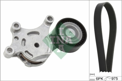 529 0261 - КОМПЛЕКТ НЕСКОЛЬКИХ РЕМНЕЙ FORD KA+ 18-