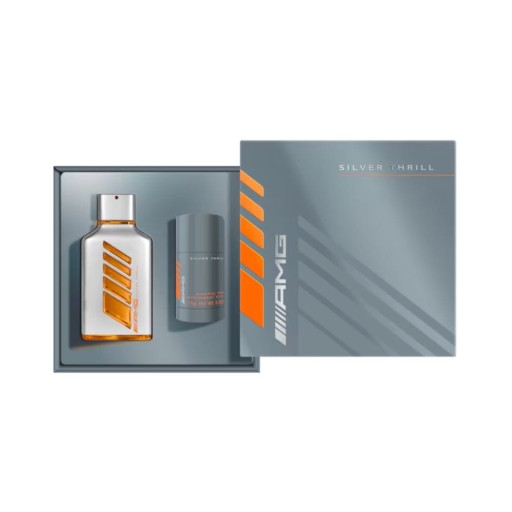 НАБОР МУЖСКИХ ПАРФЮМЕРИЙ MERCEDES AMG SILVER THRILL EdP B66959843