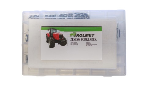 НАБОР МЕТАЛЛИЧЕСКИХ И РЕЗИНОВЫХ ШАЙБ 300 ШТ.