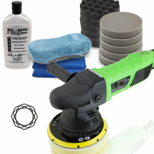 ПОЛІРУВАЛЬНИЙ НАБІР 950W З АКСЕСУАРАМИ ДЛЯ ПОЛІРУВАННЯ АВТОМОБІЛІВ