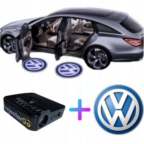 КОМПЛЕКТ ПРОЕКТОР ГАДЖЕТ ЛОГОТИП ДЛЯ АВТОМОБИЛЯ VOLKSWAGEN