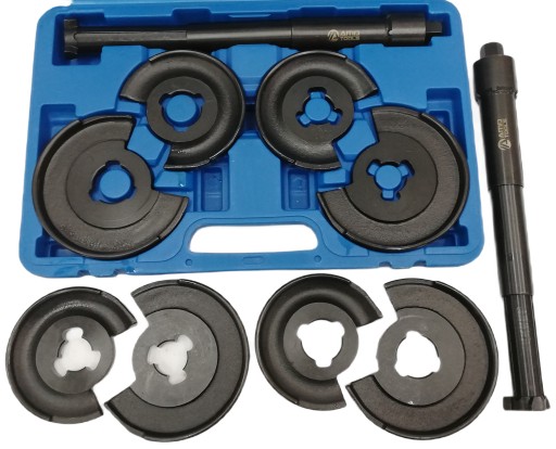 КОМПЛЕКТ ДИСКОВЫХ СЪЕМНИКОВ ДЛЯ СЖИМАНИЯ ПРУЖИН АМОРТИЗАТОРА MERCEDES BMW