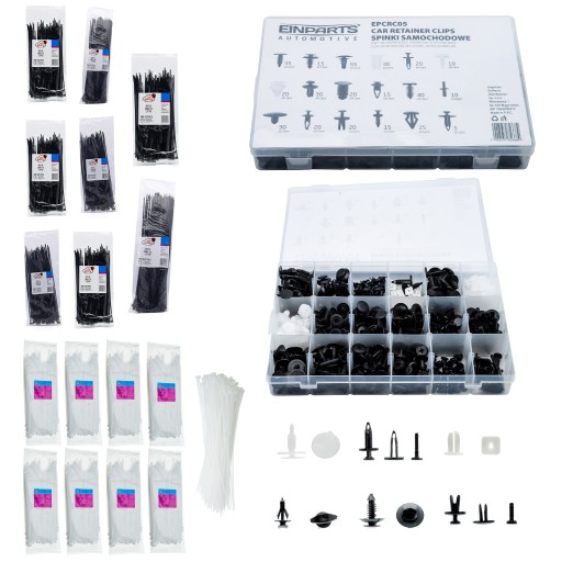 НАБІР АВТОМОБІЛЬНИХ ЗАЖИВОК 415 ШТ + РІЗНІ ЗАЖИВКИ 1600 ШТ.