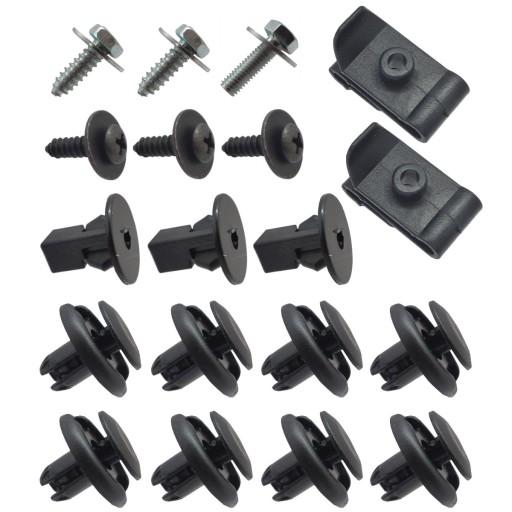 ME-007285 - КОМПЛЕКТ ЗАЖИМОВ КОЛЕСНОЙ АРКИ КРЫШКА CITROEN C1 2005-