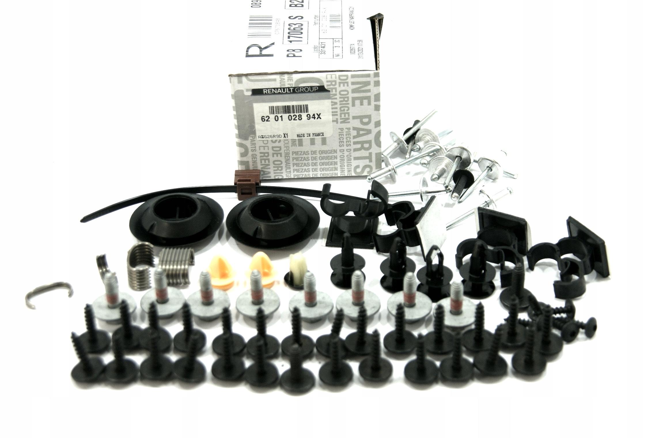 620102894X - КОМПЛЕКТ ЗАТИСКАЧІВ ПЕРЕДНІЙ БАМПЕР DACIA DUSTER II ORIG