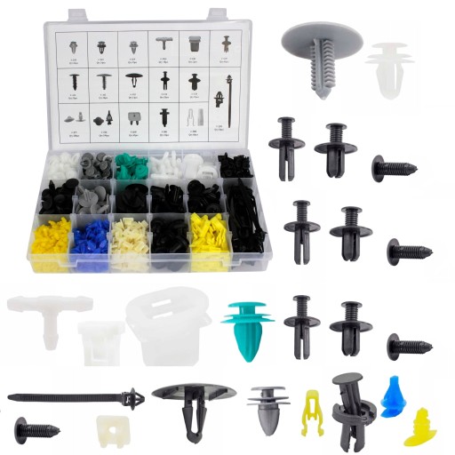 НАБІР АВТОМОБІЛЬНИХ ШТИРІВ ДЛЯ ЗАЖИМІВ ДЛЯ ОБбивки 720 ШТ.