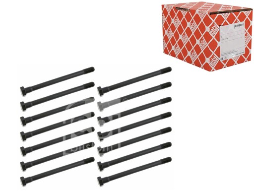 12609 - КОМПЛЕКТ БОЛТОВ ГОЛОВКИ ЦИЛИНДРОВ BMW 2500-3.3 E3 2.5-3.2 E9 5 E12 5 E28