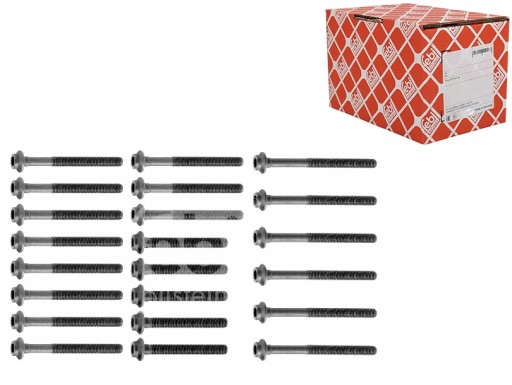 10232 - КОМПЛЕКТ БОЛТОВ ГОЛОВКИ ЦИЛИНДРА MERCEDES 124 T-MODEL S124 124 W124 190