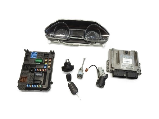 9819849680 9832694380 9825986680 - IMMO STARTER KIT КОМПЬЮТЕР Замок зажигания PEUGEOT 208 1.5 BLUE HDI