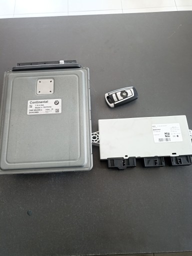 61359226585, 12147614294 - Стартовий комплект dme cas модуль ключ bmw f04 n63