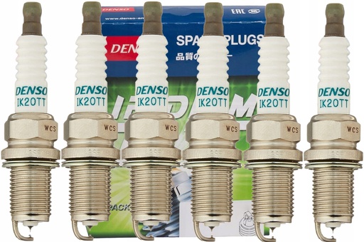 Набір свічок 6 шт. denso ik20tt іридієві свічки запалювання lpg бензин