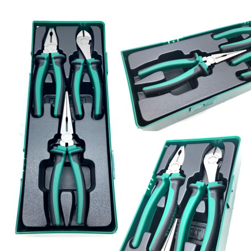 Набір плоскогубці Комбіновані плоскогубці 3шт вставка JONNESWAY