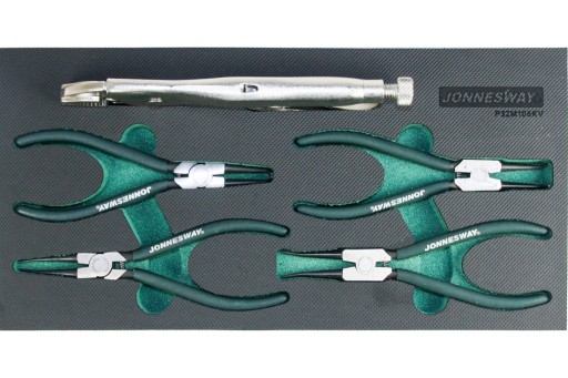 НАБІР ЩИПЦІВ ДЖОННЕСВЕЙ ЗІ ВСТАВКАМИ ЕВА 5 ШТ