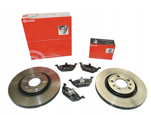 09.7727.11 - Набор дисков колодки зд BMW E46 BREMBO