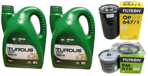 НАБІР TURDUS 10L ФІЛЬТРИ C360P PERKINS MF255 MF235