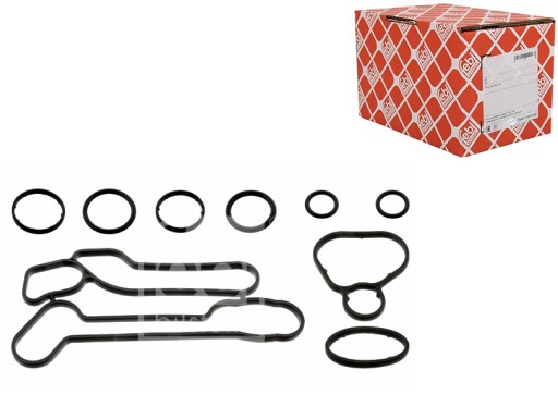 101405 - КОМПЛЕКТ ПРОКЛАДОК МАСЛЯНОГО РАДІАТОРА ALFA ROMEO 159 CHEVROLET AVEO CRUZE