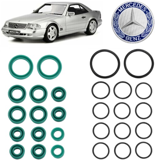 54353454 - КОМПЛЕКТ УПЛОТНЕНИЙ ЦИЛИНДРА КРЫШИ MERCEDES SL R129 Уплотнительные кольца