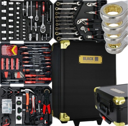 ЧОХАЛ ДЛЯ ІНСТРУМЕНТІВ НАБІР КЛЮЧІВ З ТРЕЩОТКАМИ 419 ЕЛЕМЕНТ