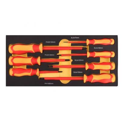 НАБІР ВИКРУТОК VDE 1000В STARLINE 7 ЧАСТЕЙ