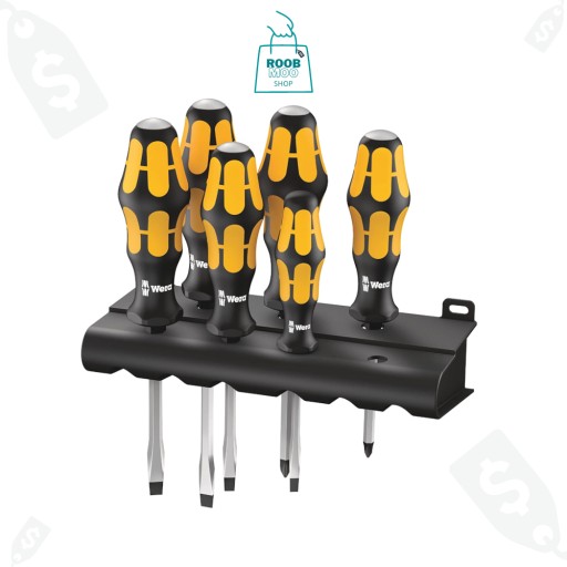 НАБІР ВИКРУТОК WERA 6 ШТ. 932/918/6 + ВІШАЛКА