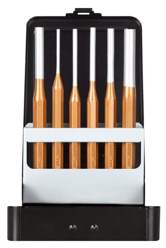 НАБОР ПУАНСОНОВ 3-10 мм + КАССЕТА, 6 ДЕТАЛЕЙ R90200106 GEDORE RED