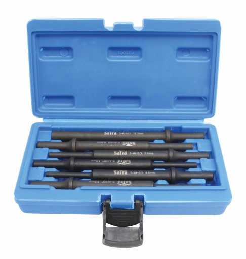 НАБІР ПЕРФОРАТОРІВ ДЛЯ ПНЕВМАТИЧНОГО МОЛОТКА 6 ШТ S-AH6D