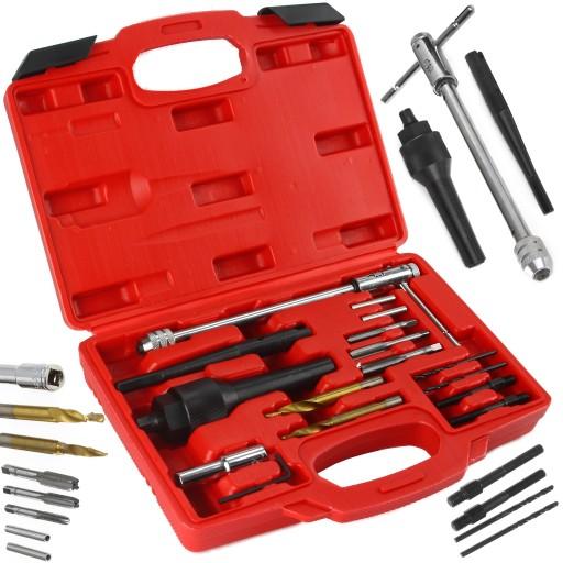 НАБОР ДЛЯ ИЗВЛЕЧЕНИЯ ОТОРВАННЫХ СВЕЧЕЙ НАКАЛИВАНИЯ