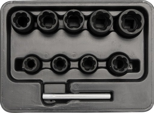 НАБІР ЕКСТРАКТОРІВ 3/8 10 ШТ.