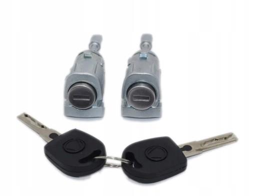 1U0837167 - КОМПЛЕКТ ЗАМКОВ ДЛЯ SEAT AROSA SKODA FABIA OCTAV