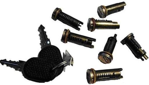 КОМПЛЕКТ ЗАМКОВ ВСТАВКИ ЗАМОК ЗАЖИГАНИЯ FIAT DUCATO 94-02